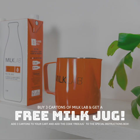 Buy 3 Milk Lab Milk Cartons and Get A FREE MILK JUG!