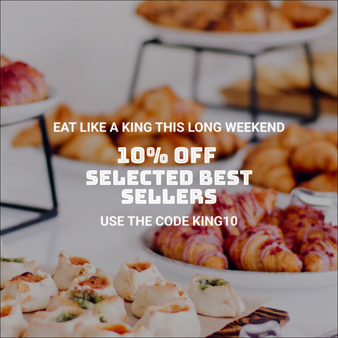 Eat like a King this long weekend!👑
