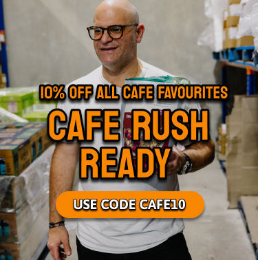 CAFE RUSH! 10% off Cafe Favourites 🥐