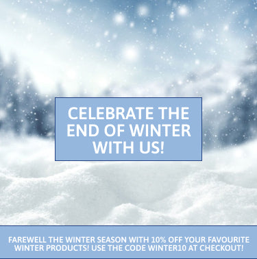 Celebrate the end of winter with us! ❄️