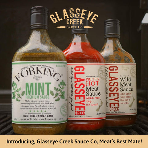 Introducing, Glasseye Creek Sauce Co, Meat's Best Mate!