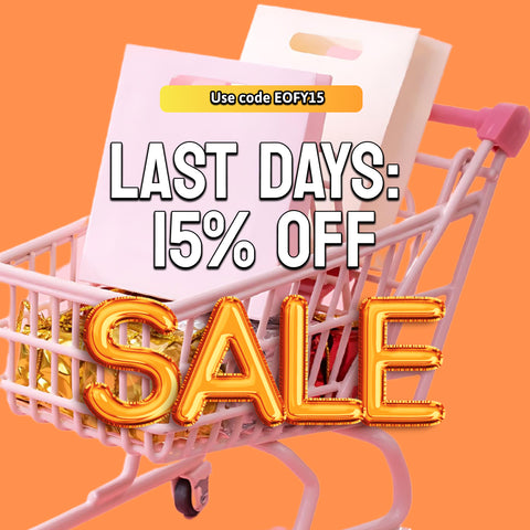 LAST DAYS OF SALE, 15% OFF STOREWIDE!🔥🔥