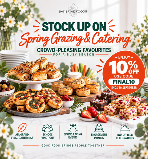 STOCK UP FOR SPRING CATERING