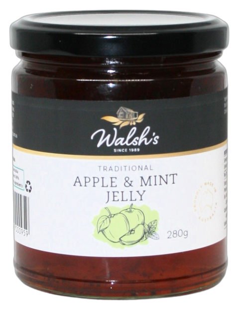 Walsh's Condiments - Apple Mint Jelly 280g x 6
