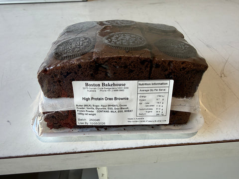 The Boston Bakehouse - High Protein Oreo Brownie 90g x 12