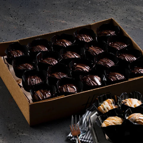 Helen's European Cuisine - Mini Chocolate Muffins 25g x 20 - FROZEN (BEST BEFORE 29TH JANUARY 2024)