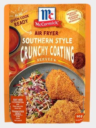 McCormick - Air Fryer Southern Style Fried Coating 90g x 8