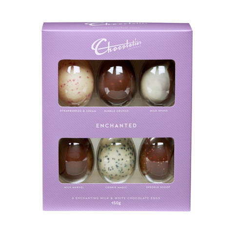 Chocolatier - Enchanted 6 Pack Egg Selection 150g x 12