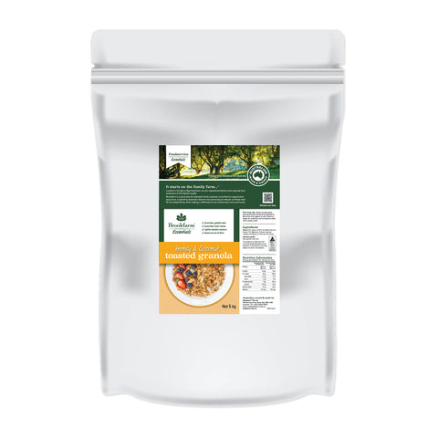 Brookfarm Food Service Bags - Toasted Honey Coconut & Granola 5kg x 2