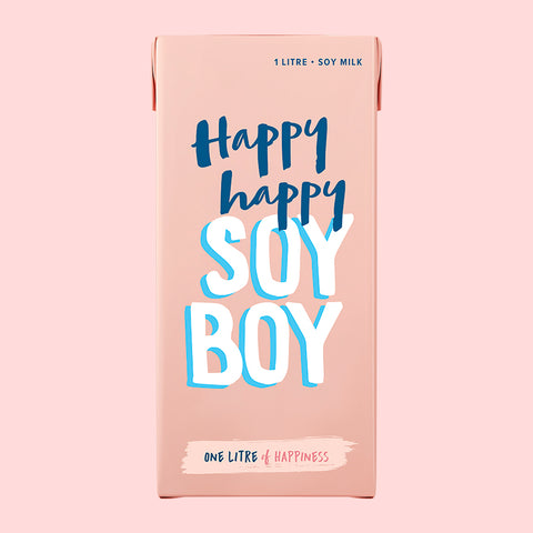 Happy Happy Soy Boy - Soy Milk 1L x 6