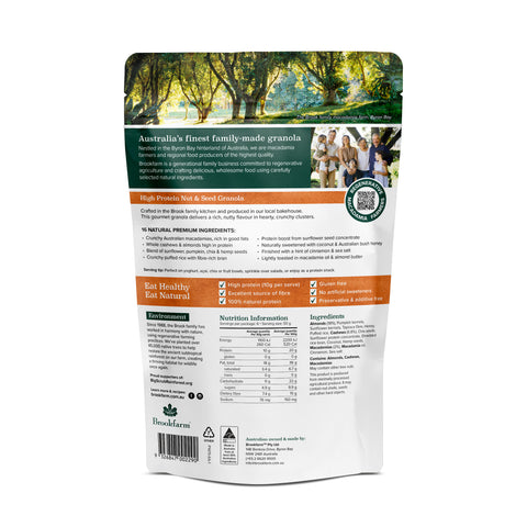 Brookfarm - GF High Protein Granola 300g x 8