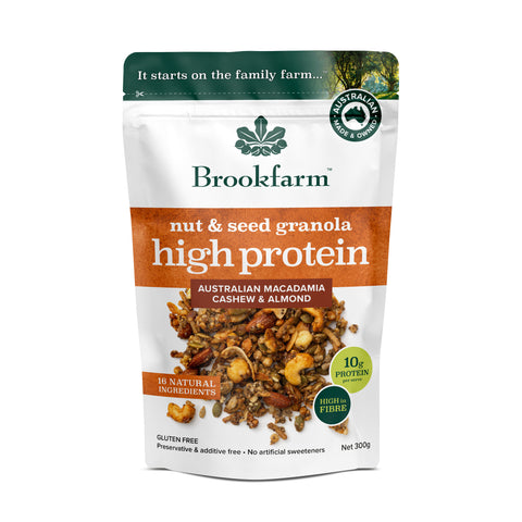 Brookfarm - GF High Protein Granola 300g x 8