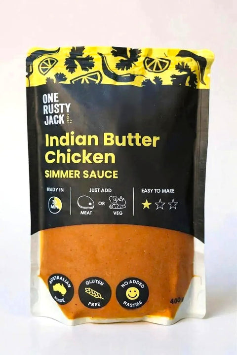 One Rusty Jack Sauce Co - Indian Butter Chicken Simmer Sauce x 6 (GF)