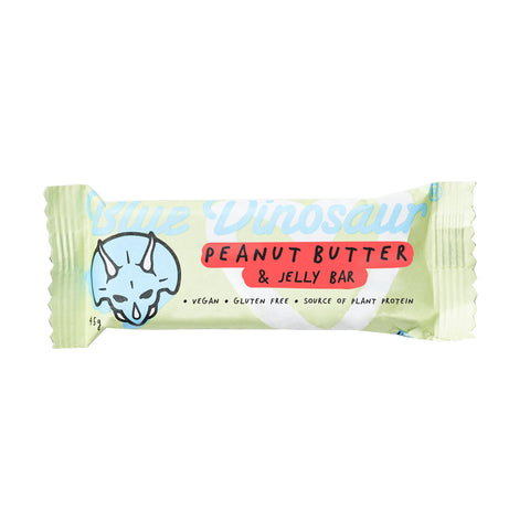 Blue Dinosaur - Peanut Butter & Jelly Vegan Protein Bar 45g x 12