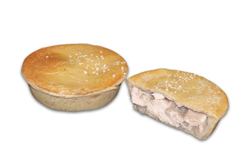 Silly Yaks - GF Chicken Leek & Mushroom Pie 190g x 10