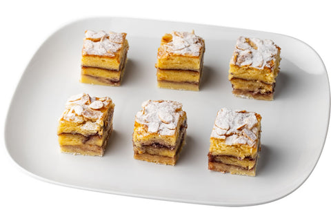 Little Secrets Bakehouse - GF Raspberry Bakewell Petite Slice x 12