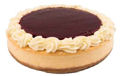 Rica Pastries - Raspberry Baked Cheesecake 10″
