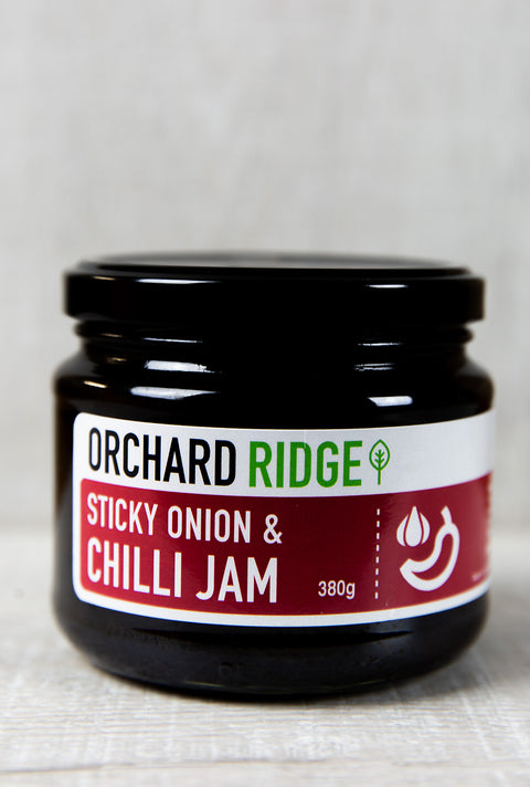 Orchard Ridge - Sticky Onion & Chilli Jam 270g x 6