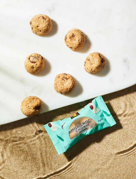 Byron Bay Cookie Company - Twin Pack Milk Choc Chunk Cookies (Nut Free) x 100