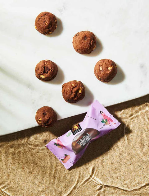 Byron Bay Cookie Company - Twin Pack Triple Choc Fudge Cookies x 100