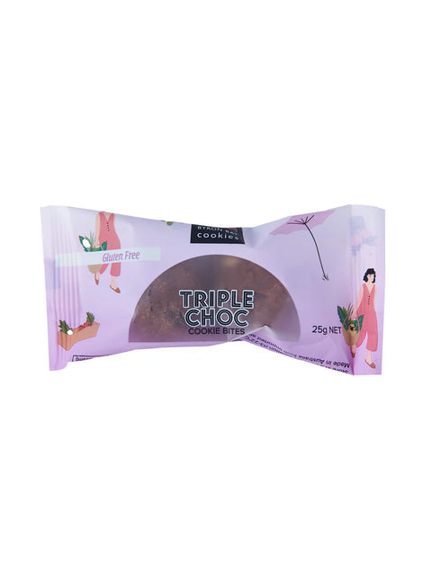 Byron Bay Cookie Company - Twin Pack Gluten Free Triple Choc Fudge Cookies x 100