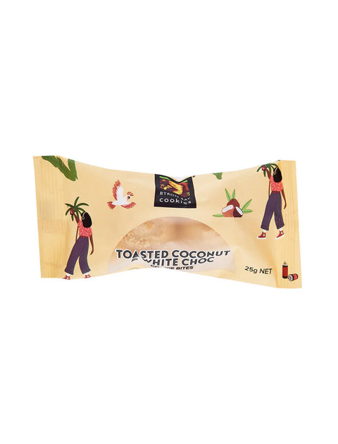 Byron Bay Cookie Company - Twin Pack Toasted Coconut & White Choc Cookies x 100