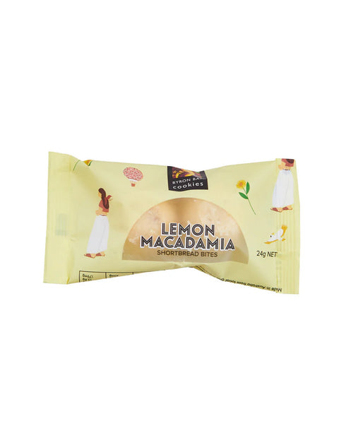 Byron Bay Cookie Company - Twin Pack Lemon Macadamia Nut Shortbread Cookies x 100