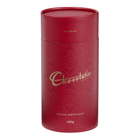 Chocolatier - Festive Assortment Canister 130g x 6