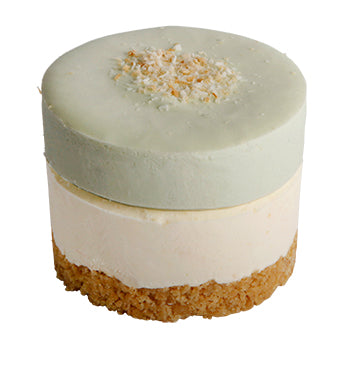 La Creme - Lime and Coconut Individual Cheesecakes 120g x 6
