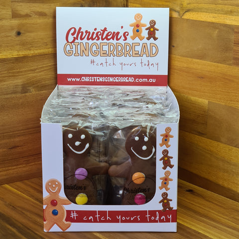 Christen's Gingerbread - Chocolate Men x 24