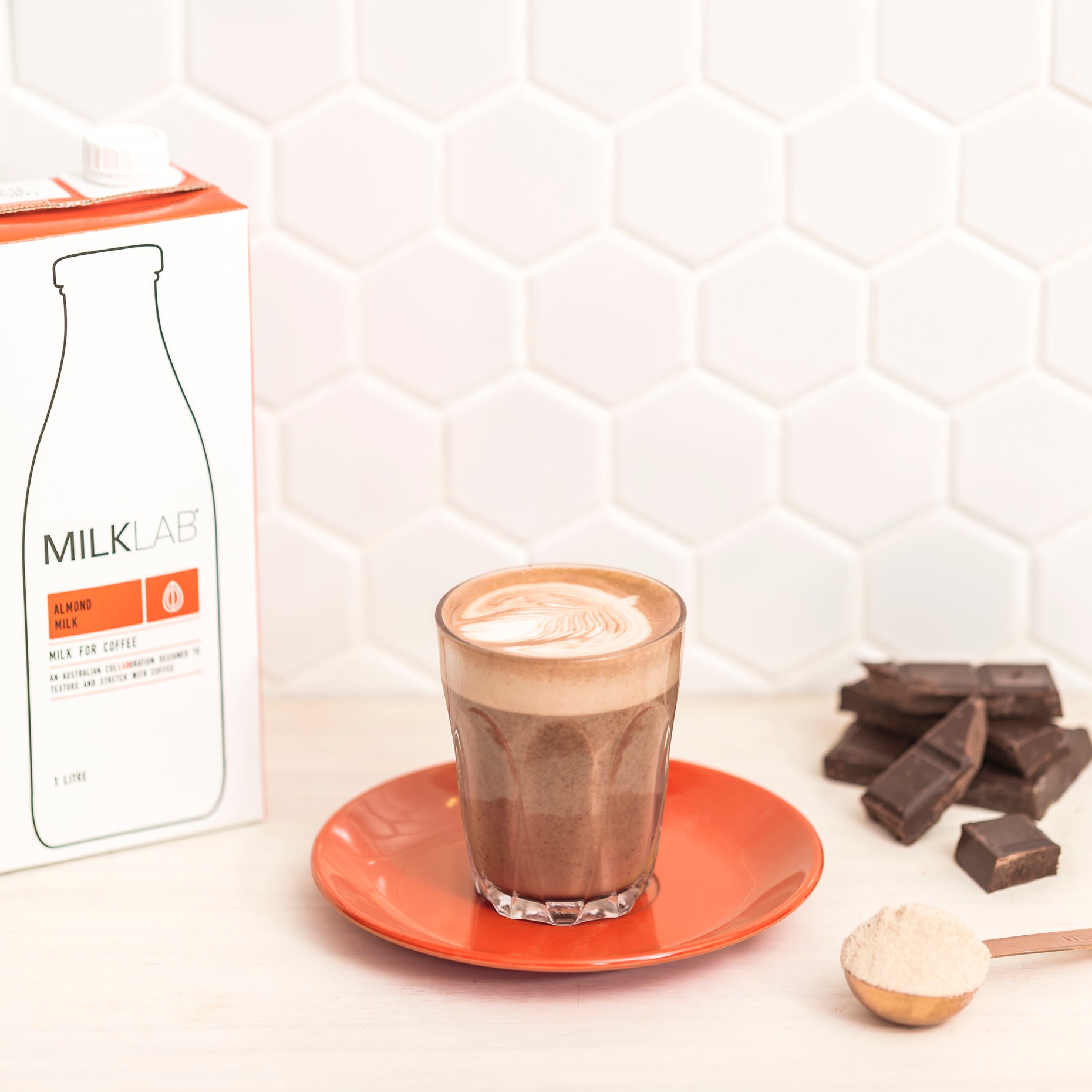 MilkLab Almond Milk 1L x 8 Satisfine Foods