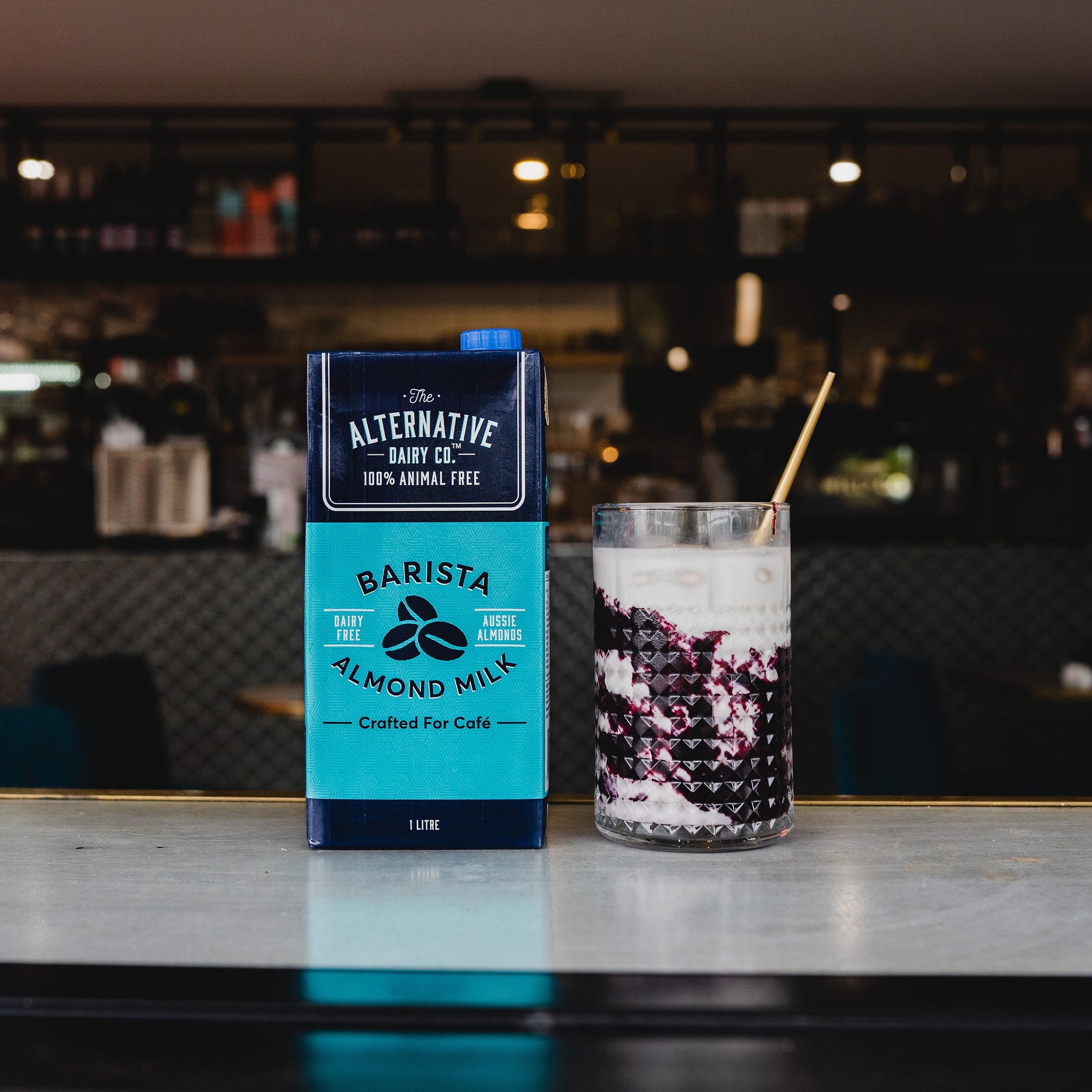 The Alternative Dairy Co Almond Milk 1L x 12 Satisfine Foods