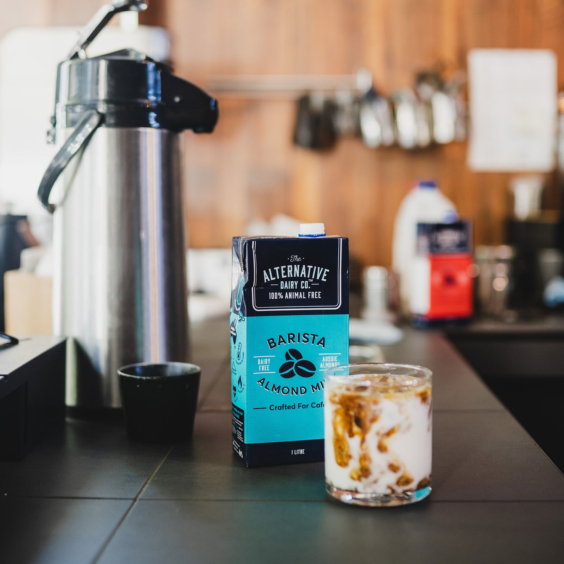 The Alternative Dairy Co Almond Milk 1L x 12 Satisfine Foods