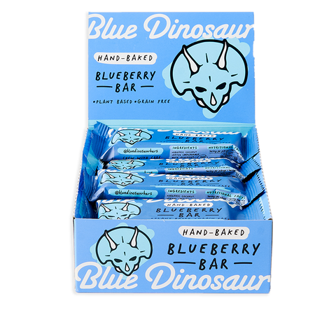 Blue Dinosaur - Paleo Blueberry Bar 45g x 12