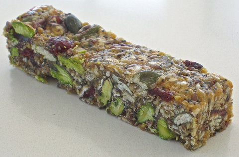 12 x Boston Bakehouse Nutritious & Delicious Coconut Cranberry Pistachio Cafe Slices The Boston Bakehouse 