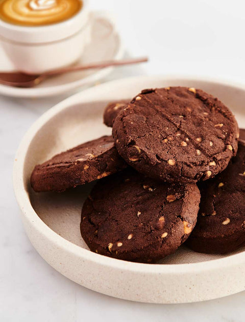 Byron Bay Cookie Company - Cafe Style Triple Choc Fudge Cookie x 12