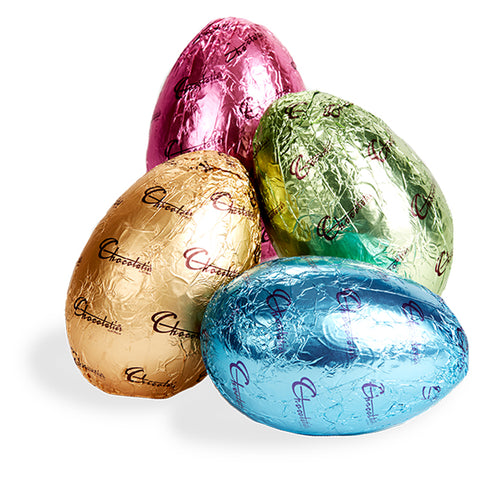 Chocolatier - Assorted Logo Eggs 100g x 12