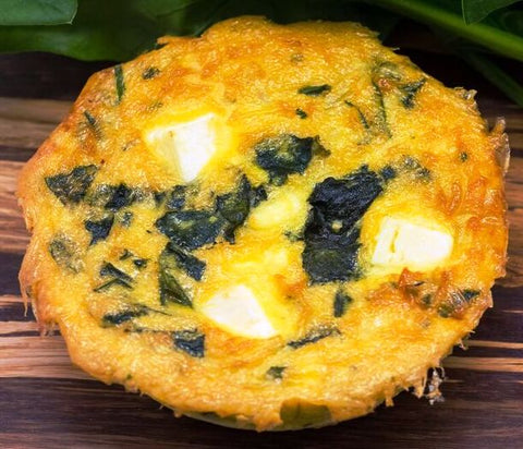 Posh Foods - Spinach Frittata (Cocktail Size) x 12