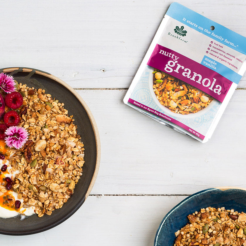 Cereals Brookfarm Muesli, Soy Ranges and Gluten Free Options