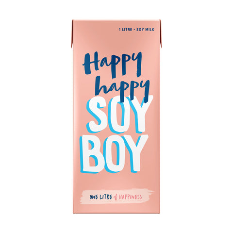 Happy Happy Soy Boy - Soy Milk 1L x 6