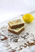 15 x Pantry & Larder Slice - Lemon Cashew and Chia (Gluten Free) Slices Pantry & Larder 