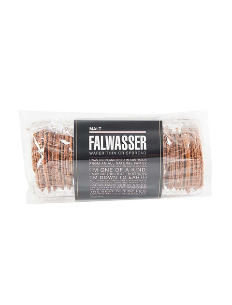 Falwasser - Wafer Thin Malt Crispbread 120g x 12 (BEST BEFORE 19/02/25)