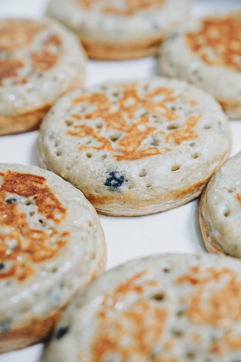 Crumpets By Merna - Blueberry Crumpets 60g x 30