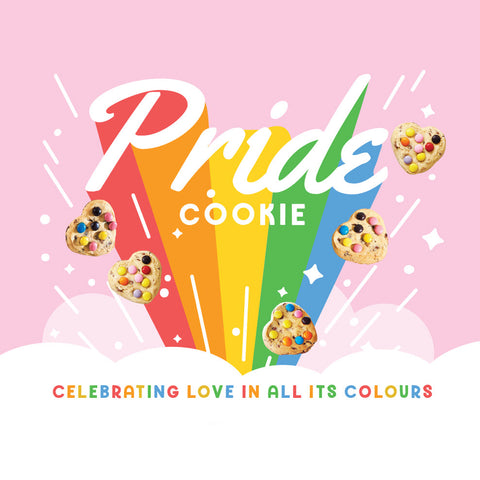 Byron Bay Cookie Company - Individually Wrapped Pride Cookies 12 x 60gm