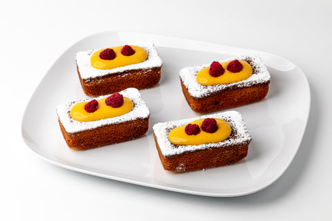 Little Secrets Bakehouse - GF Raspberry & Passionfruit Individual Cakes x 6