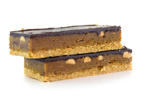 15 x Pantry & Larder Raw Snickers Slice ( Gluten Free ) Cafe Slices Pantry & Larder 