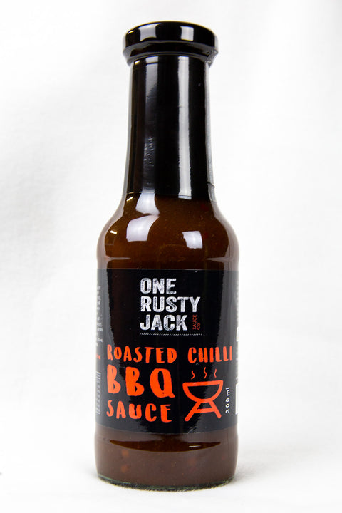 One Rusty Jack Sauce Co - Roasted Chilli BBQ Sauce x 6 (BEST BEFORE - JANUARY 2025)