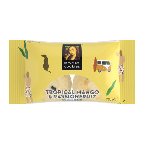 Byron Bay Cookie Company - Twin Pack Tropical Mango Passionfruit Cookies x 100