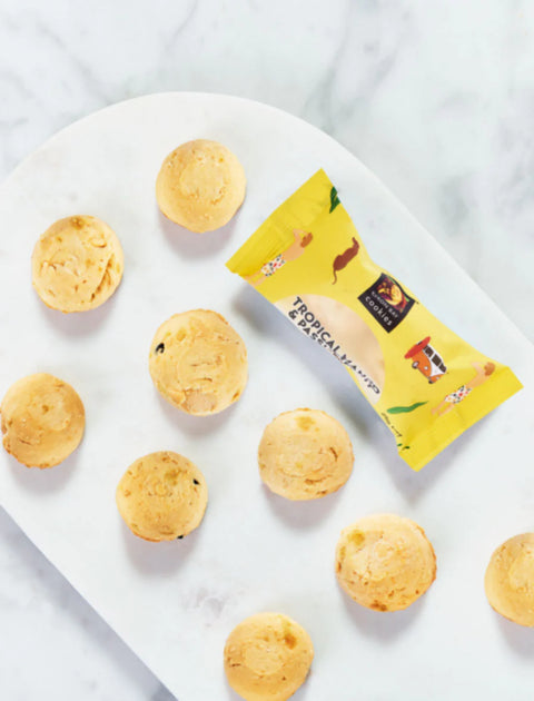 Byron Bay Cookie Company - Twin Pack Tropical Mango Passionfruit Cookies x 100
