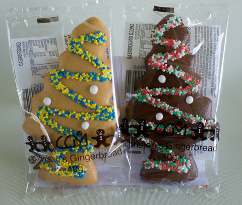 100 x Christen's Gingerbread Trees Mixed Gingerbread Christens Gingerbread 